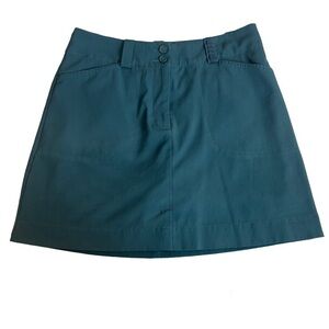 Nike Golf Fitdry slate blue mini skort skirt Sz 4 NWOT